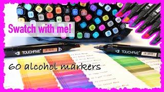 Budget-friendly alcohol markers. Are the Touchfive markers any good?