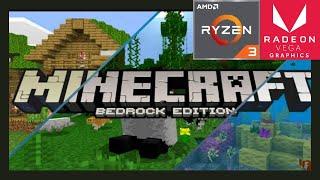 Minecraft Windows 10 Edition test on Vega 8 | Ryzen 3 2200G