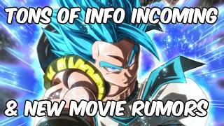 BREAKING NEWS: Major Announcement PLUS NEW Dragon Ball Super MOVIE Rumors