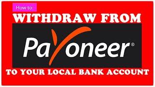 How to Withdraw Money from Payoneer to Bank Account