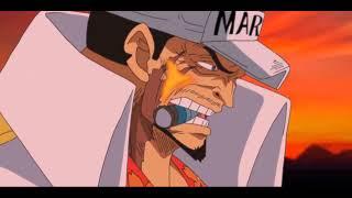 LUFFY VS AKAINU Luffy takes revenge on Akainu for killing his brother Ace -[ONE PIECE]