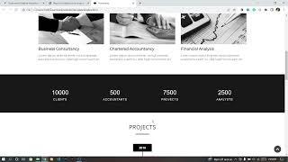 Responsive Website Template In HTML, JS With Source Code | Source Code & Projects