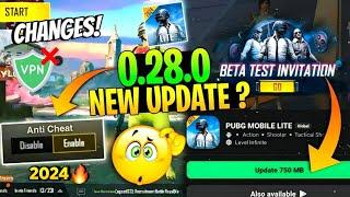 Pubg Lite New 0.28.0Update Problem Fix 2024 | Pubg Lite Vpn| Pubg Mobile Lite 0.28.0 Update 2024