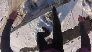Alexandr Chernikov - jump from a building 15 meters