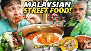 Extreme Malaysian Street Food Tour in Kuala Lumpur! GIANT Fish Head Curry in Malaysia