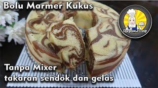 Bolu Kukus Tanpa Mixer takaran sendok dan gelas