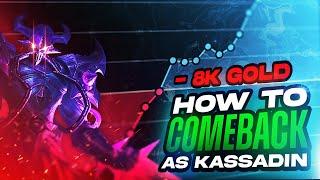 Kassadin COMEBACK Strategy 20/4/9 KDA PROVEN Results!