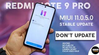MIUI 11.0.5.0 Global Stable UPDATE for Redmi Note 9 PRO | Don't Update | Worst Camera Qualify