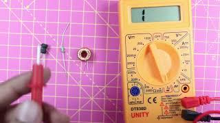 How to Check Inductor with Multimeter