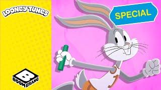 Bugs Bunny et le relais 4x100  Le sport, c’est fastoche | Looney Tunes #sports