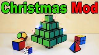 How I made a CHRISTMAS TREE Rubik's Cube!