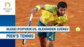  Alexei Popyrin vs. Alexander Zverev  | Men's Tennis Doubles | #Paris2024 Highlights