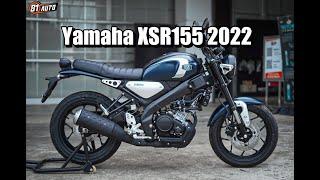 พรีวิว Yamaha XSR 155 Blue 2022 (B1V600) : HD Walk Around