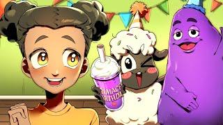 Happy Birth Day, Wooly (feat.Grimace Shake) | AMANDA THE ADVENTURER ANIMATION | GH'S ANIMATION