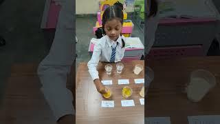 What dissolve and not dissolve in water experiment ।School learning#activity #class #science