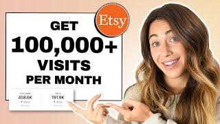 5 Ways to Instantly Increase Etsy Visits - Get up to 100,000 + Visits per Month!