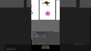 Learn how to create multiple art boards in Adobe Illustrator. #adobeillustrator #lesson