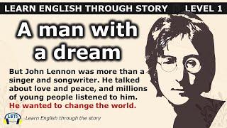 Learn English through story  level 1  A Man with a Dream