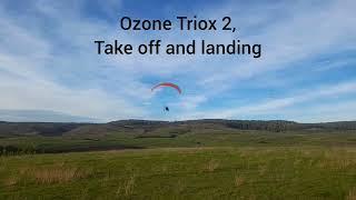 Take off and landing Ozone Triox 2