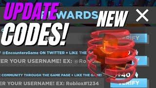 *NEW* UPDATE! CODES* [NEW CHAMP] Encounters ️ Fighting ROBLOX