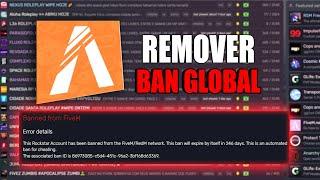 COMO TIRAR SEU BAN GLOBAL DO FIVEM