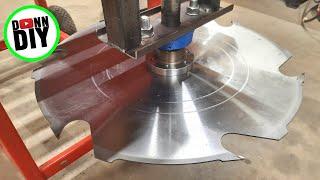 Swingblade SAWMILL Build Ep.1 - Blade Adapter Machining & Swing Frame Fabrication