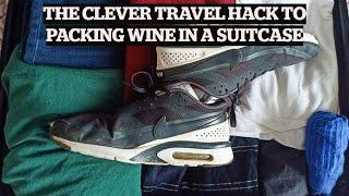 The clever travel hack to packing wine in a suitcase | TRAVEL | STUFF TRAVEL