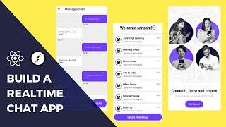 Build A Realtime Chat App In React Native and Socket.io | Socket.io Tutorial