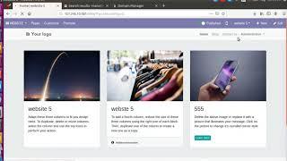 Manage multiwebsite domain setting in odoo