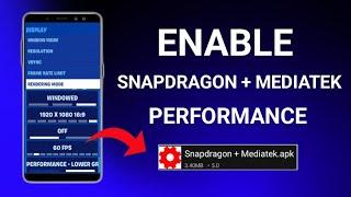 Max 120FPS | Enable Smooth Snapdragon 888 Performance | Max FPS Fix Lag - No Root