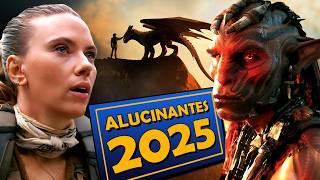 8 FILMES ALUCINANTES MAIS ESPERADOS DE 2025