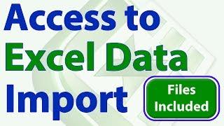 Access to Excel Data Import
