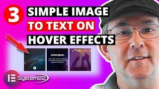 Elementor  Hover Effects 3 Simple Image To Text Effects | Elementor Free 