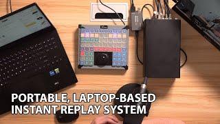 My Portable, Laptop-Based Instant Replay/Slow-Mo System (vMix/DeckLink)