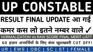 UP POLICE CONSTABLE FINAL CUT OFF | UP POLICE CONSTABLE RESULT NEWS TODAY #upp  #uppoliceconstable