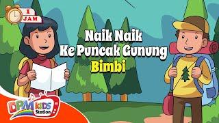 ANIMASI 1 JAM - Naik Naik Ke Puncak Gunung  | Lagu Anak Anak Bimbi