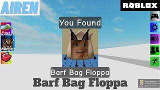 Barf Bag Floppa Find the Floppa Roblox