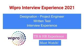 Wipro Interview Experience | Wipro Elite NLTH 2022 | Selected by Wipro