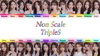 TripleS(트리플에스) - Non Scale {Color Coded Lyrics}