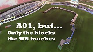 A01, but... Only the Blocks the WR touches [TAS]