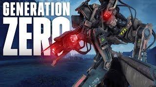 IMMERSIVE, ROBOTIC OPEN WORLD SHOOTER! Generation Zero Gameplay Episode 1