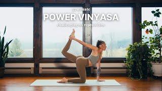 35 Minute Power Vinyasa | challenging no repeats flow