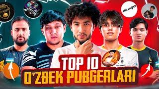 TOP 10 O’ZBEK PUBGERLAR ?️ // ENG KUCHLI IGROK // PUBG MOBILE