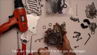 How to repair TOMASETTO AT09 Lpg Reducer