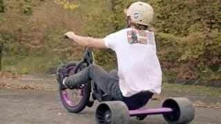 Triad Syndicate 3 - Professional Drift Trike in Purple Black