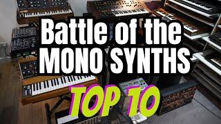 Battle of the Mono Synths: Top 10 Analog Classics