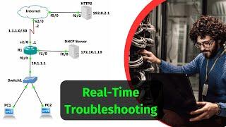 Real-Time Network Troubleshooting For Network Engineers in GNS3