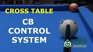 Cross-Table CUE BALL CONTROL System ... A Powerful Technique