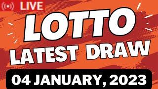 The National Lottery Lotto Drawing Results - Live Wednesday 04 January 2023