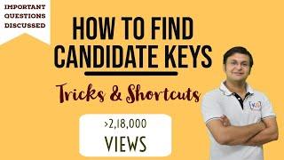 Finding Number of CANDIDATE KEY  | DBMS
